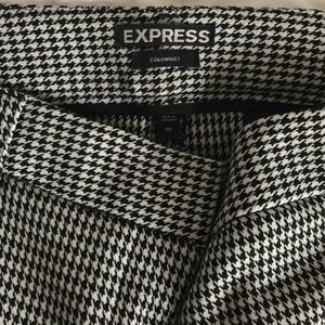 Express Columnist Houndstooth Ankle Pant!